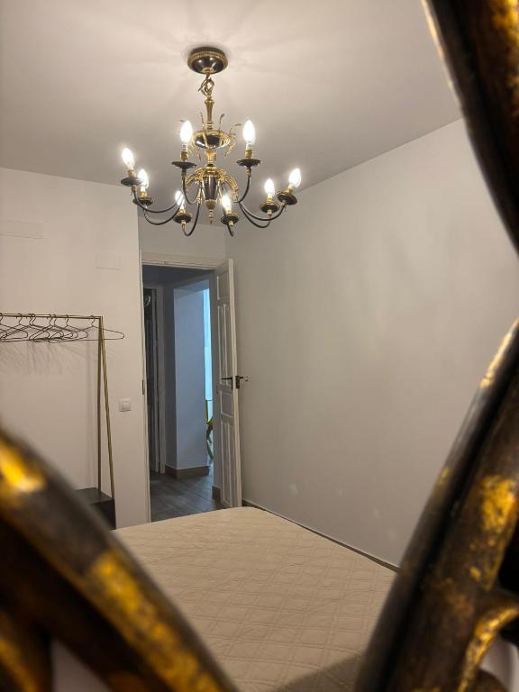 Sala de estar con sofá cama